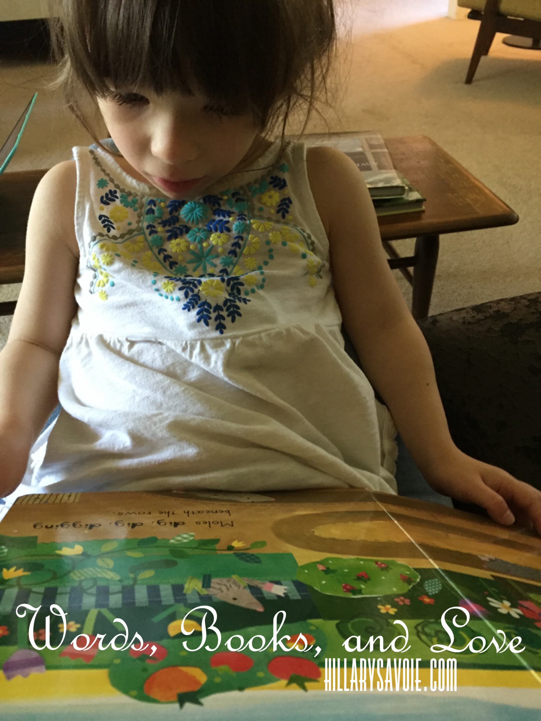 Words, Love, and Books: Reading with my daughter with special needs